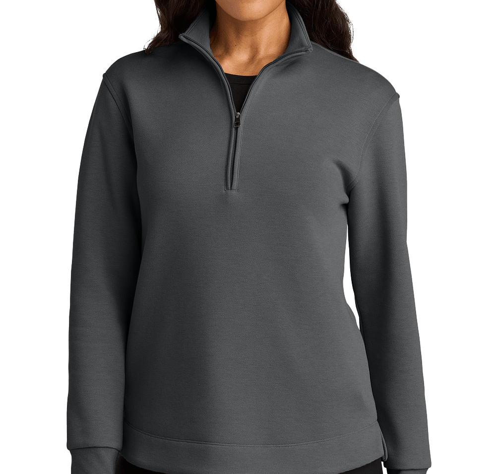 Port Authority Women's Wearever Double Pique Quarter Zip Sweatshirt-default