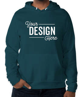 Bella + Canvas Ultra Soft Pullover Hoodie - Color: Atlantic