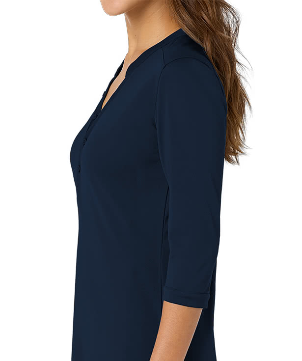 Fossa Apparel Women's Montauk Eco Performance Henley