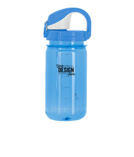 12 oz. Nalgene Kids On-The-Fly Water Bottle - Color: Slate Blue / Seaport Blue
