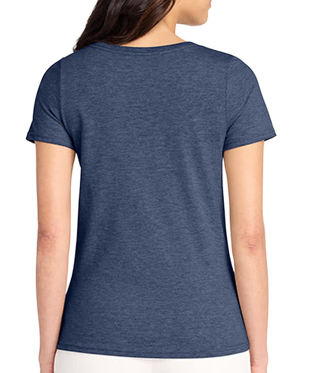 Volunteer Knitwear Women’s Daily Lightweight V-Neck T-shirt