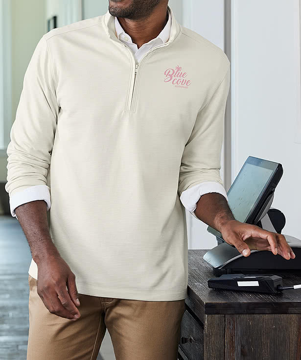Port Authority Breakwater Lightweight Quarter Zip Pullover