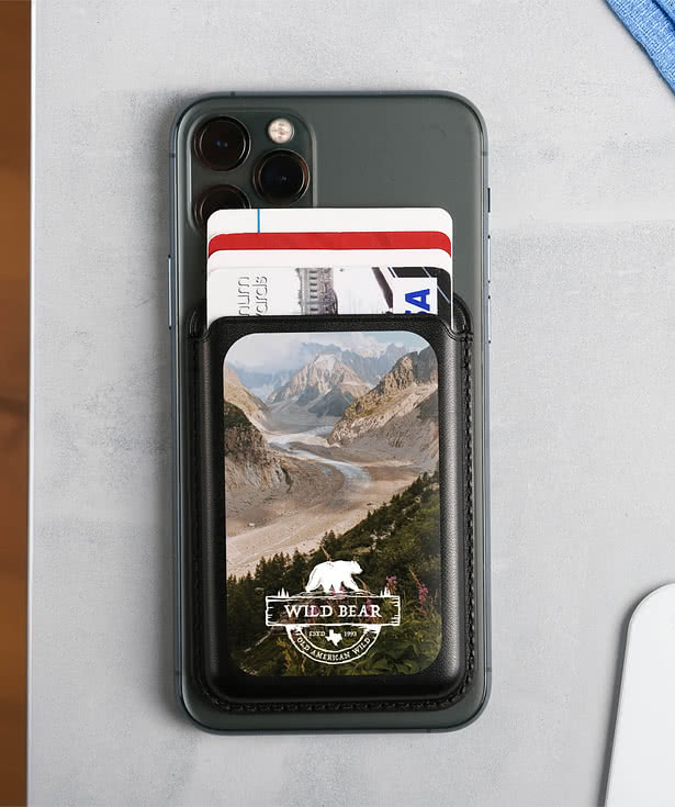 Full Color Snap2 Magnetic Phone Wallet