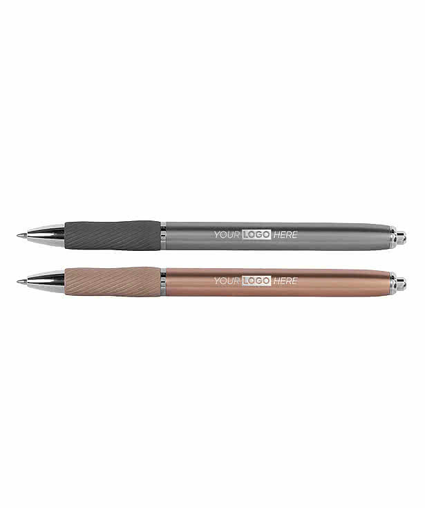 Laser Engraved Sharpie S-Gel Metal Barrel Pen (black ink)