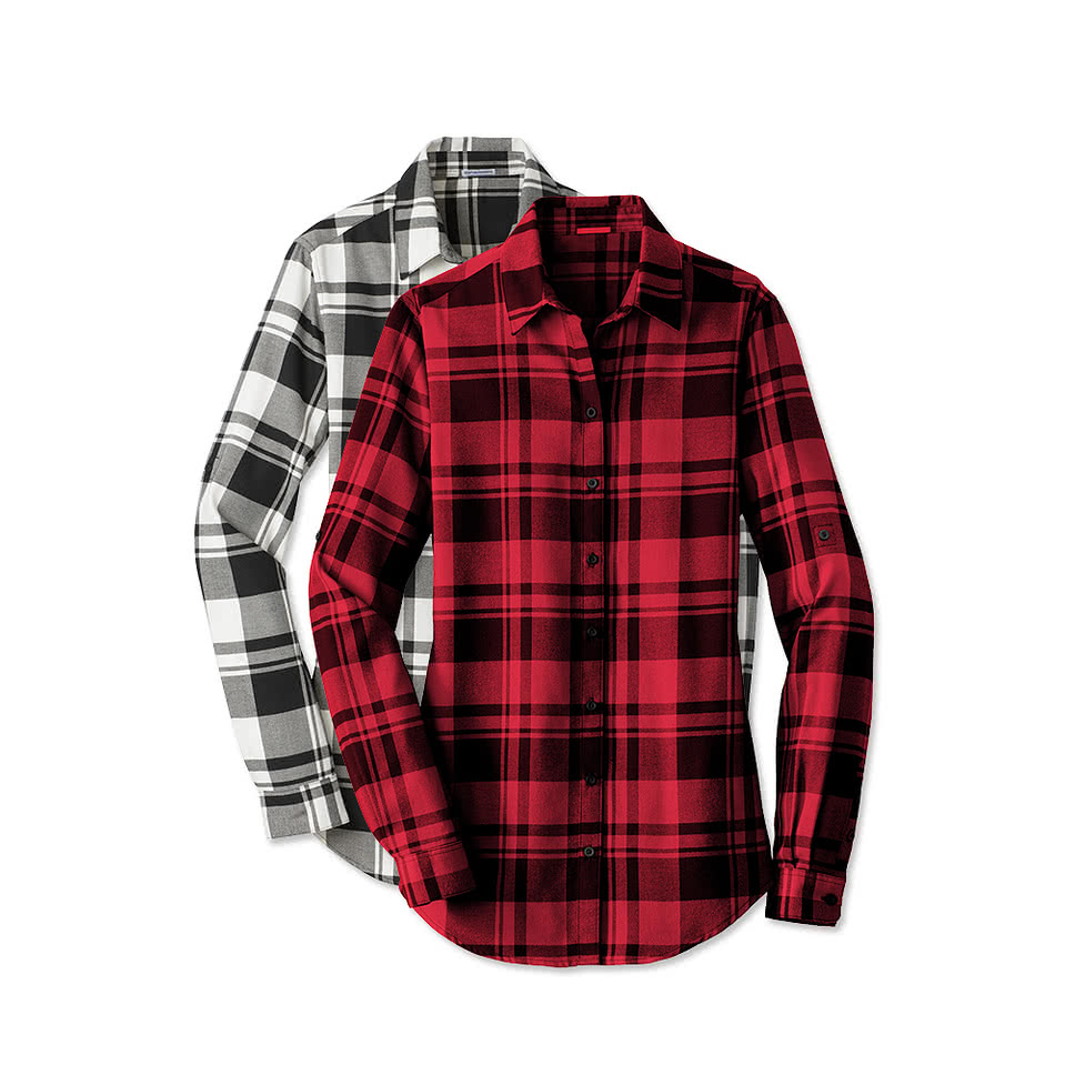 Port Authority Women's Plaid Flannel Shirt