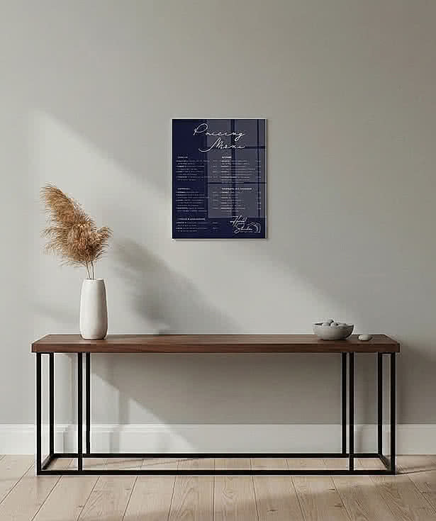 Full Color 16" x 20"  Acrylic Wall Print with Shadow Mount