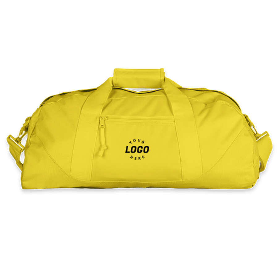 Liberty Bags Large Duffel Bag in Bright Yellow