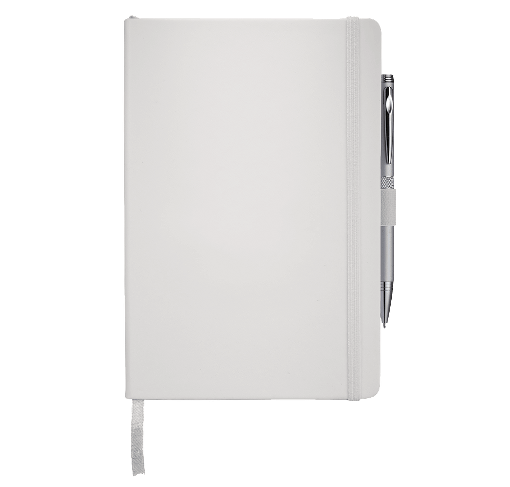 JournalBooks ® Debossed Nova Hard Cover Bound Notebook-default