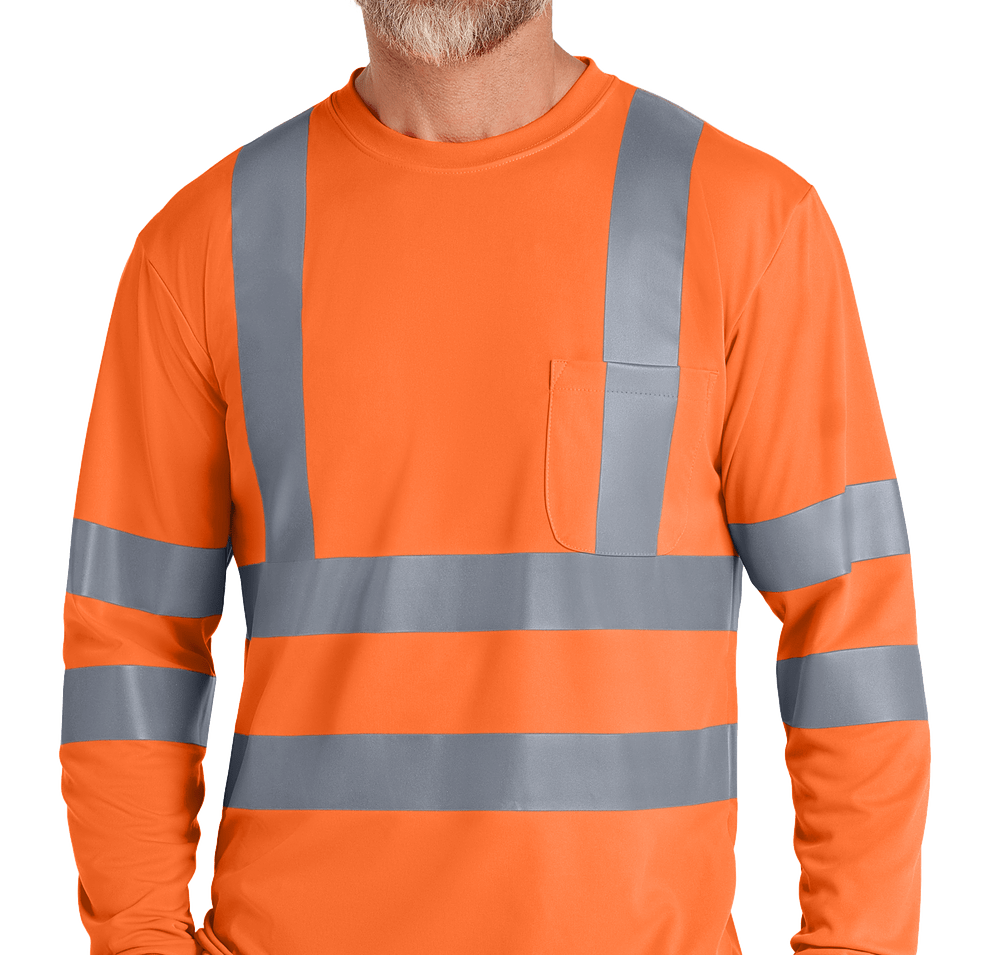 CornerStone Class 3 Snag-Resistant Safety Long Sleeve T-shirt-default