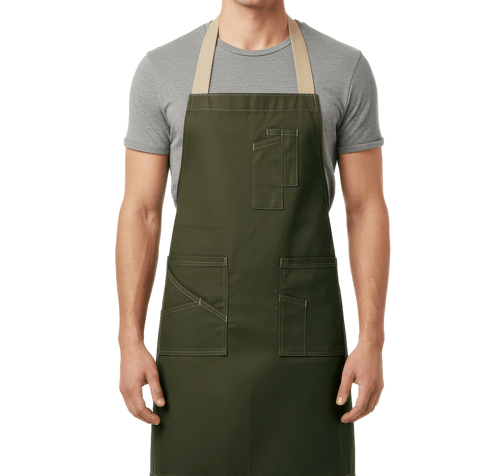 Red Kap Flex Strap Utility Bib Apron-default