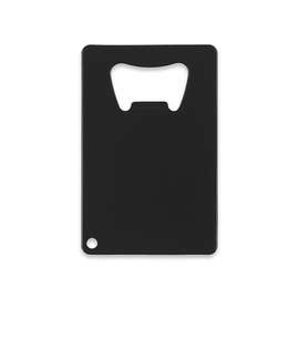 Full Color Credit Card Shaped Bottle Opener - Color: Black