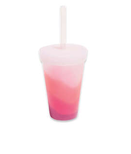 Silipint 16 oz. Silicone Tumbler with Straw (Set of 24) - Color: Desert Sun