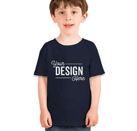 Canada - Gildan Toddler 100% Cotton T-shirt - Color: Navy