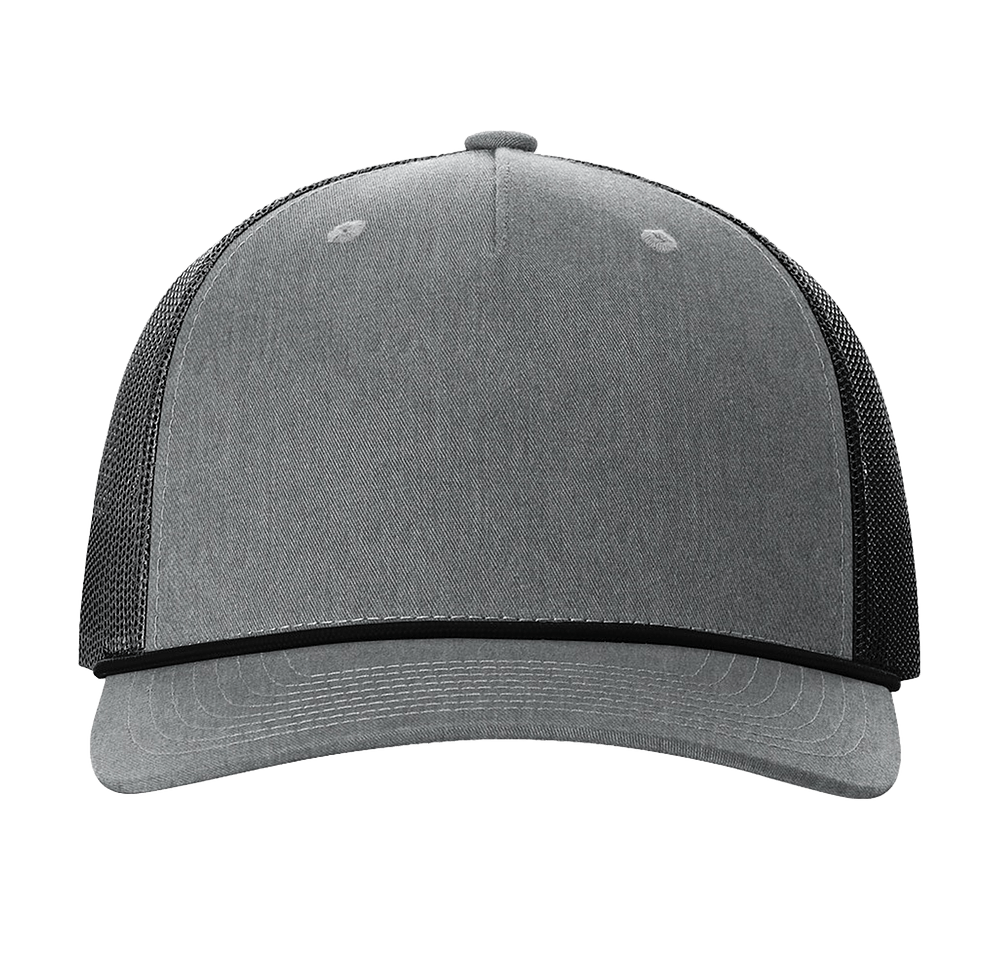 Richardson Five-Panel Rope Snapback Trucker Hat - Printed-default