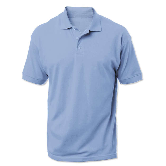 Custom Blue Generation Soft Touch Pique Polo Design Embroidered