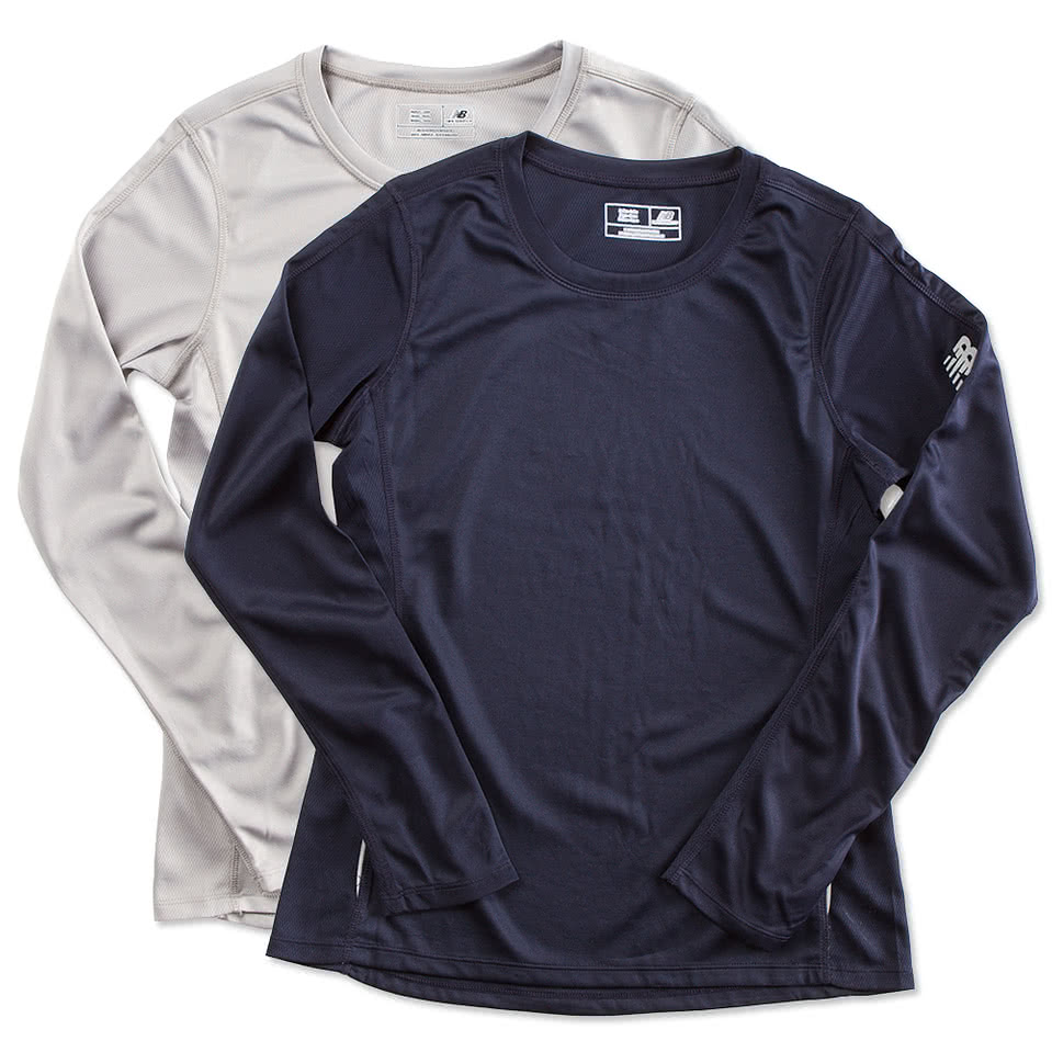 New Balance Ladies Tempo Long Sleeve Performance Shirt