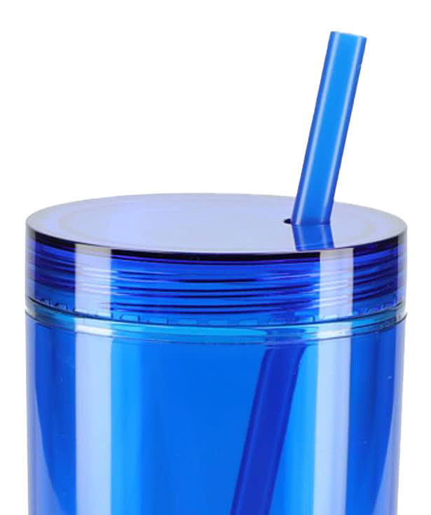 16 oz. Chroma Acrylic Eco Tumbler with Straw