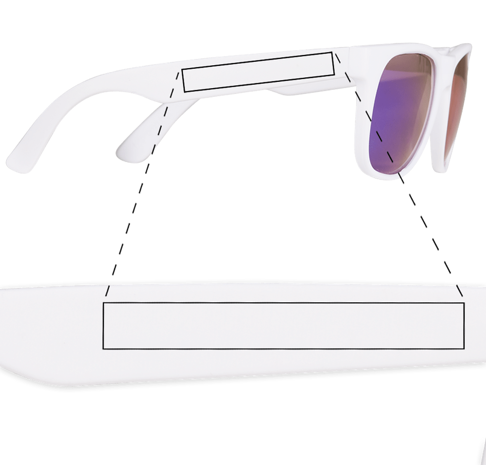 Promotional Mirrored Sunglasses-default