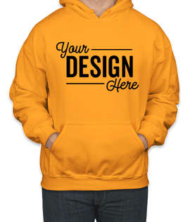 Canada - Gildan Midweight 50/50 Pullover Hoodie - Color: Gold