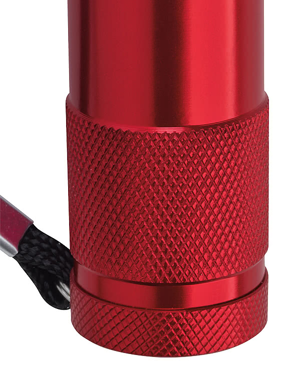Laser Engraved Mini Aluminum COB Flashlight