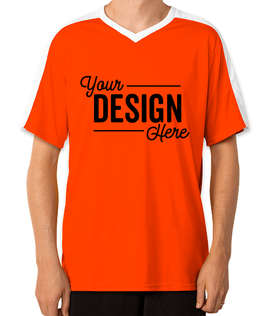 High Five Genesis Performance Jersey - Color: Orange / White