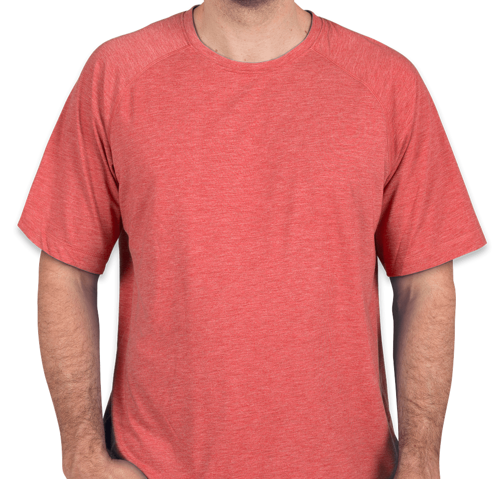 Sport-Tek Tri-Blend Short Sleeve Raglan Performance Shirt -default