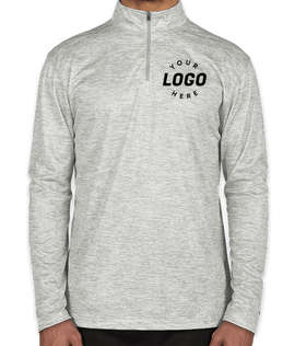 Badger Heather Quarter Zip Performance Shirt