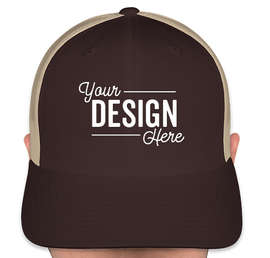 Canada - Yupoong Retro Trucker Hat - Color: Brown / Khaki