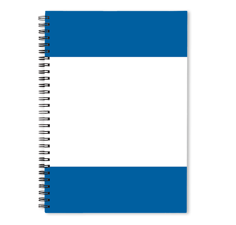 Border JournalBooks ® Spiral Notebook-default