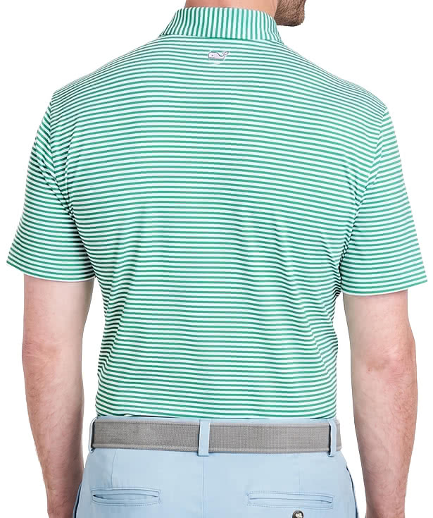 Vineyard Vines Winstead Sankaty UPF 30+ Heathered Performance Polo