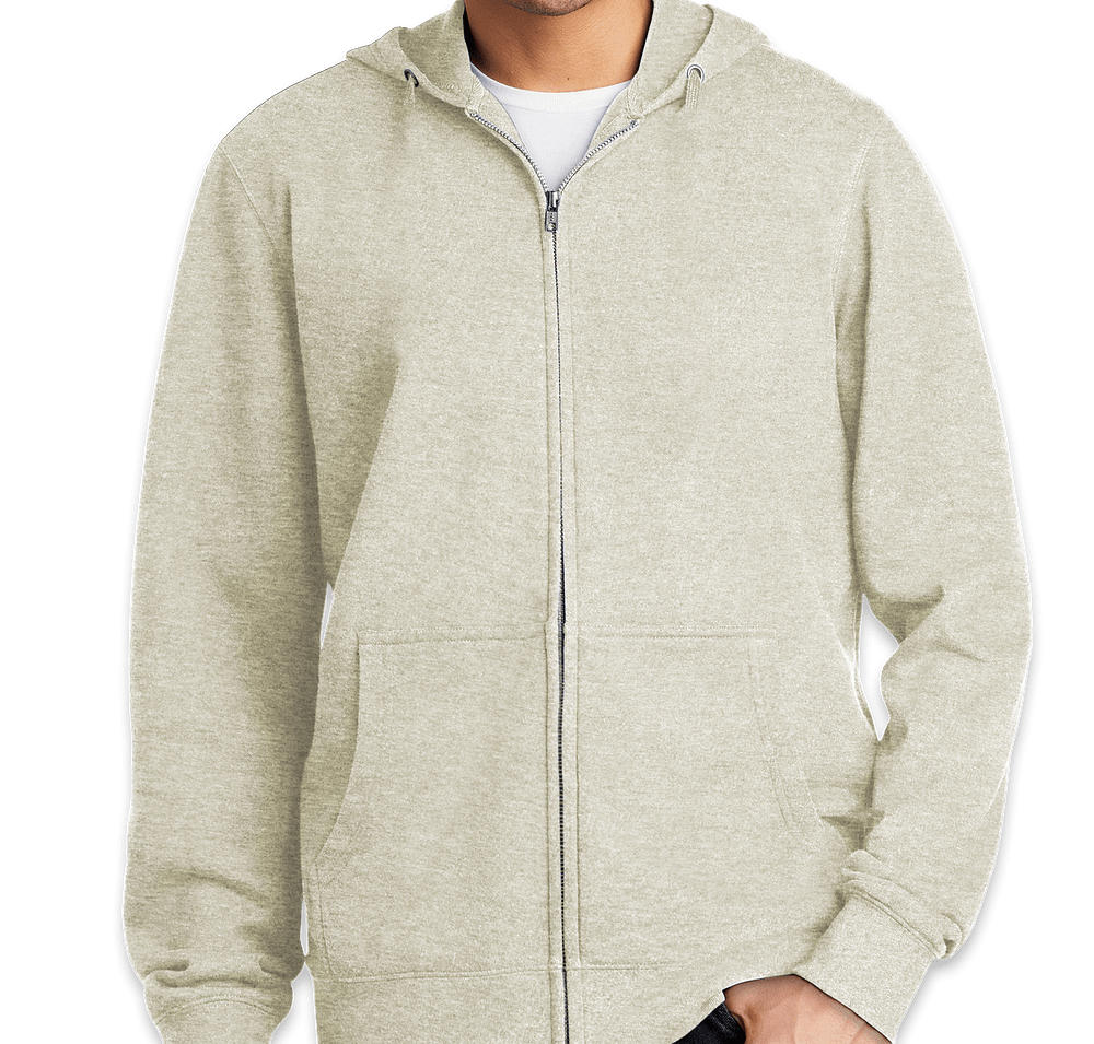 District V.I.T. Zip Hoodie - Embroidered-default