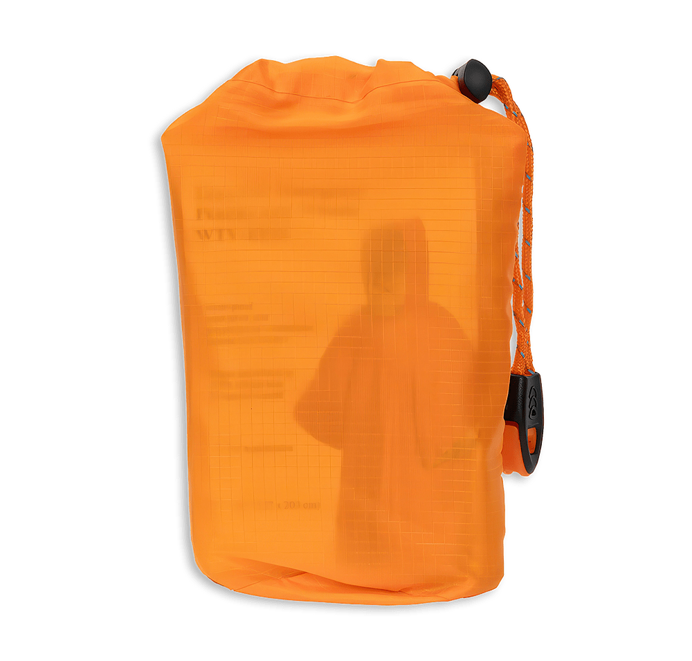 Full Color Easy-Pak Emergency Poncho with Whistle-default