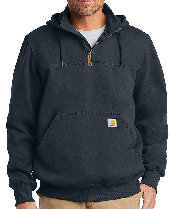 Quarter zipper hoodie best sale