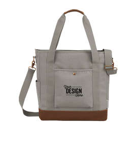 Field & Co. 16 oz. Cotton Canvas Commuter Tote - Color: Gray