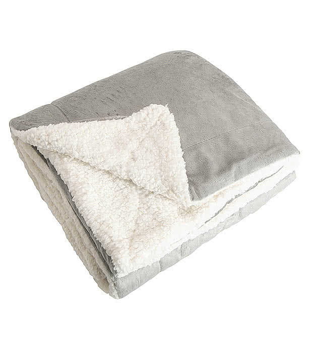 Oversized Mink Sherpa Blanket