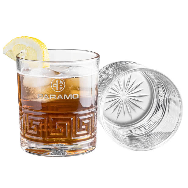 Laser Etched 13 oz. Libretto Double Old Fashioned Glass