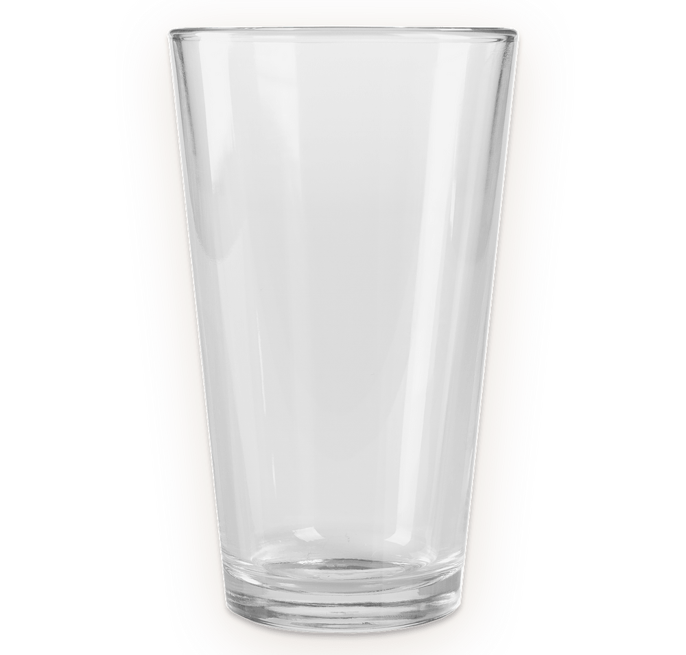 Laser Engraved 16 oz. Pint Glass-default