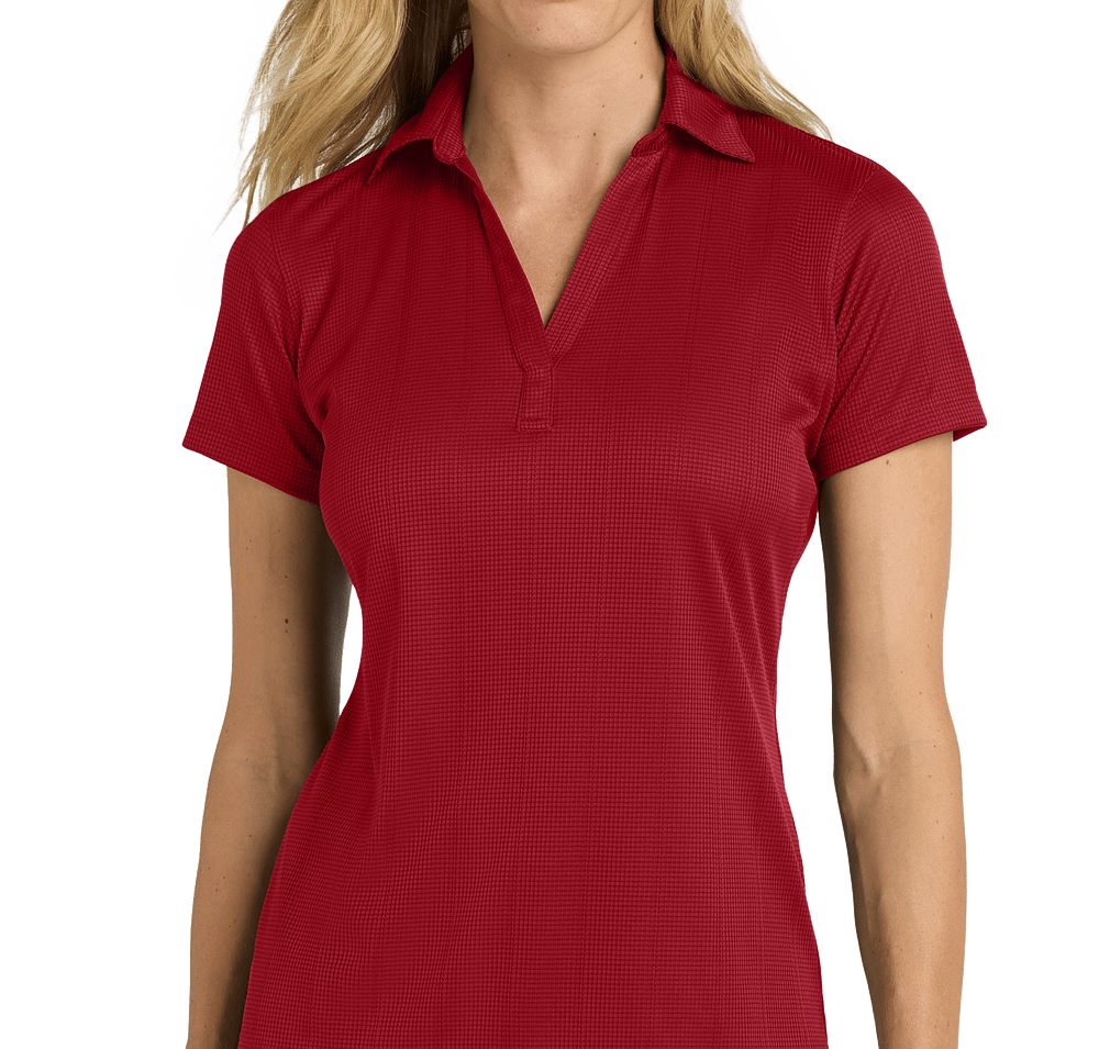 Port Authority Women's Fine Jacquard Performance Polo-default