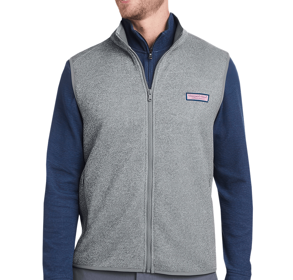 Vineyard Vines Mountain Sweater Fleece Vest-default