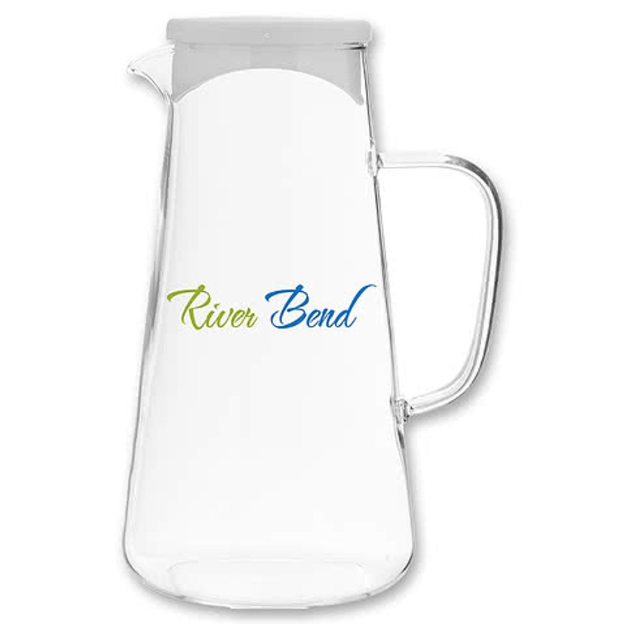 47.3 oz. Brocca Glass Pitcher in white