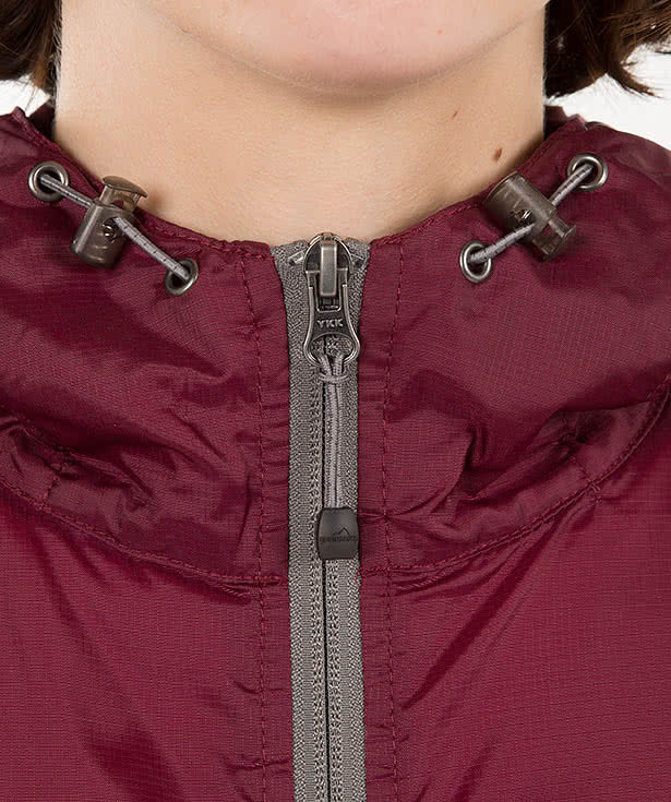 Eddie Bauer Women's Full Zip Hooded Packable Jacket