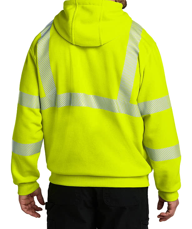 Carhartt Class 3 Heavyweight Safety Pullover Hoodie