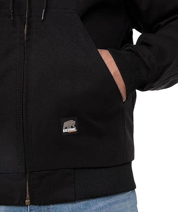 Berne Heritage Cotton Duck Hooded Jacket