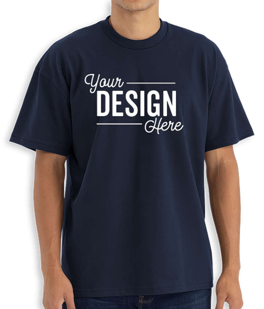 Next Level 100% Cotton Heavyweight T-shirt in Midnight Navy