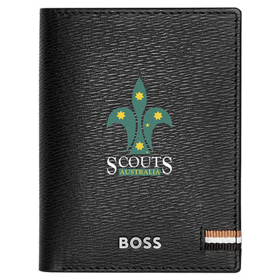 Hugo Boss Iconic Trifold Wallet in Black