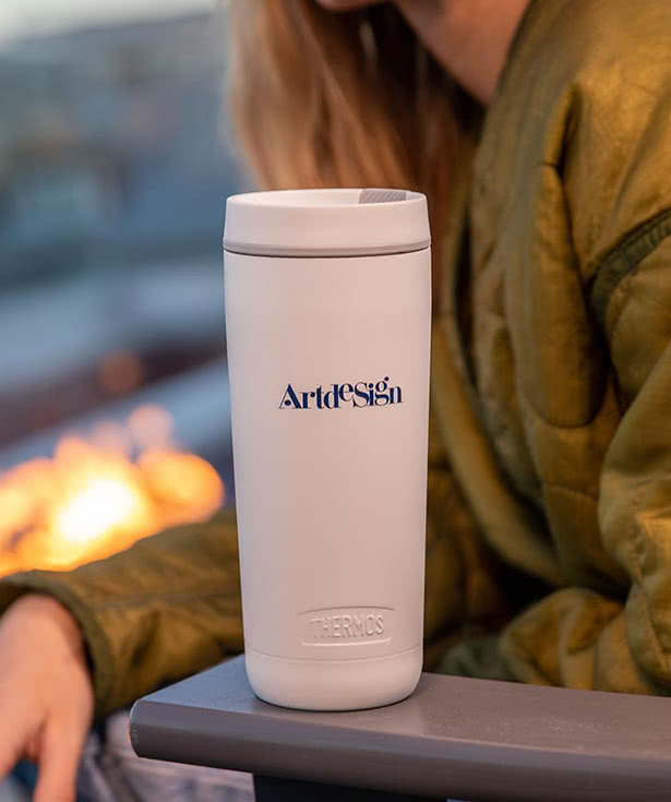 Thermos 18 oz. Guardian Collection Stainless Steel Tumbler