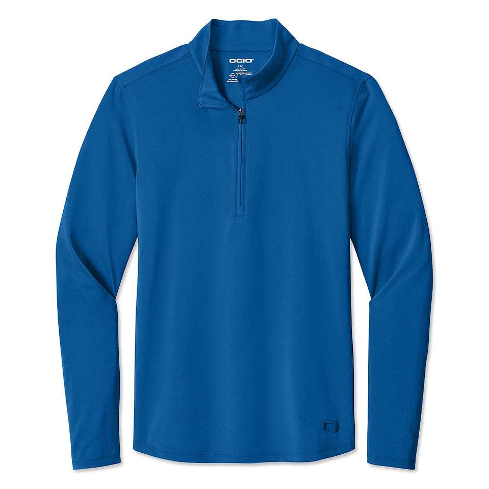 OGIO Regain Recycled UPF 50+ Quarter Zip Pullover