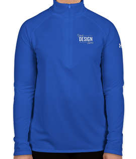 Under Armour Women's Tech Quarter Zip Performance Shirt - Color: Royal