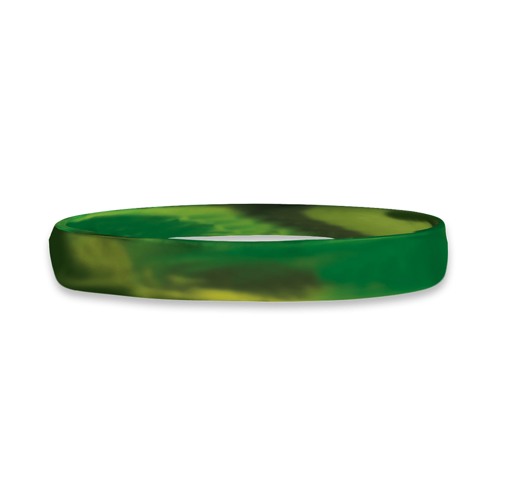 Laser Engraved Silicone Bracelet-default