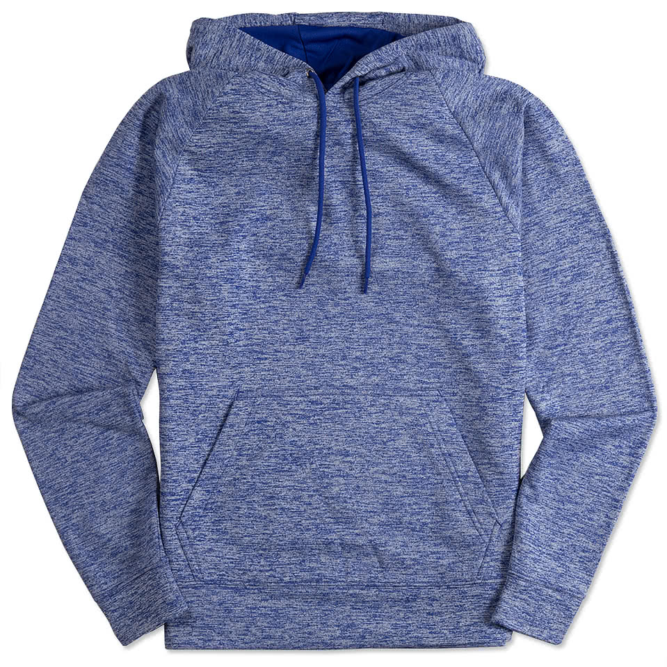 Sport-Tek Electric Heather Performance Pullover Hoodie